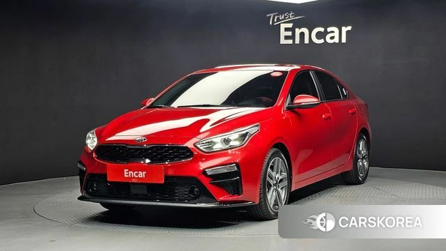Kia Come New K3 2019 Красный из Кореи