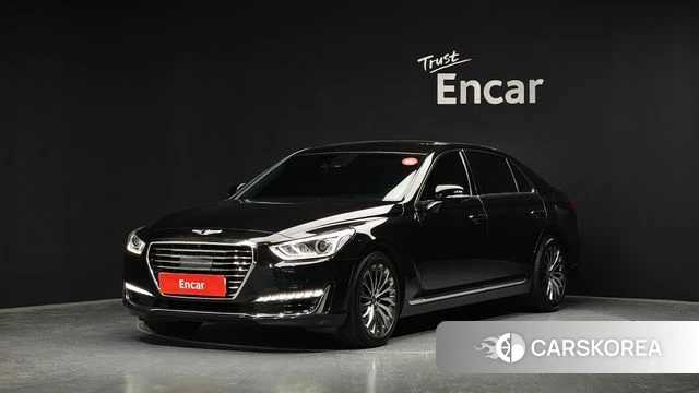 Genesis EQ900 2018 Черный из Кореи