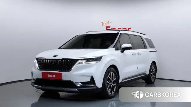 Kia Carnival 4th generation 2020 Белый из Кореи