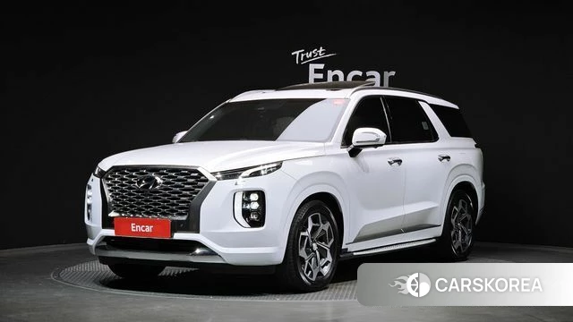Hyundai Palisade 2019 Белый из Кореи