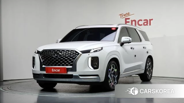 Hyundai Palisade 2021 Белый из Кореи
