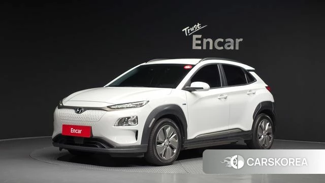 Hyundai Kona Electric 2019 Белый из Кореи