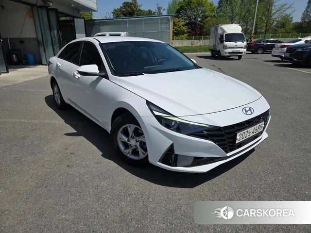 Hyundai Avante (CN7) 2020 Белый из Кореи