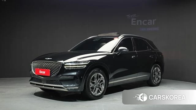 Genesis GV70 2021 Черный из Кореи