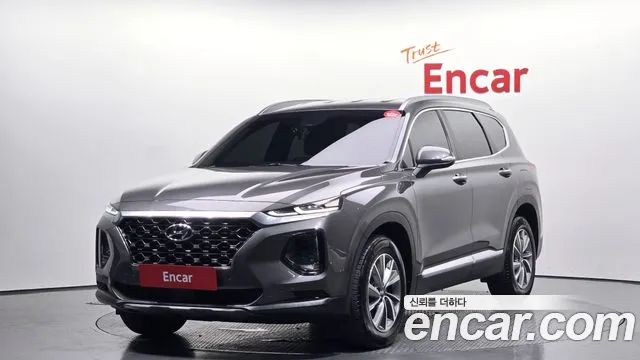 Hyundai Santa Fe TM 2019 Серый из Кореи