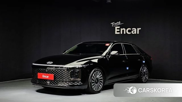 Hyundai Grandeur (GN7) 2023 Черный из Кореи