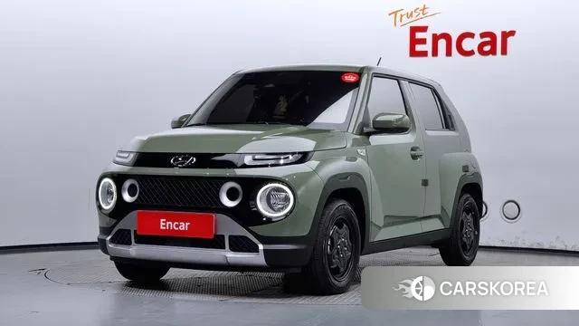 Hyundai Casper 2022 Светло-зеленый из Кореи