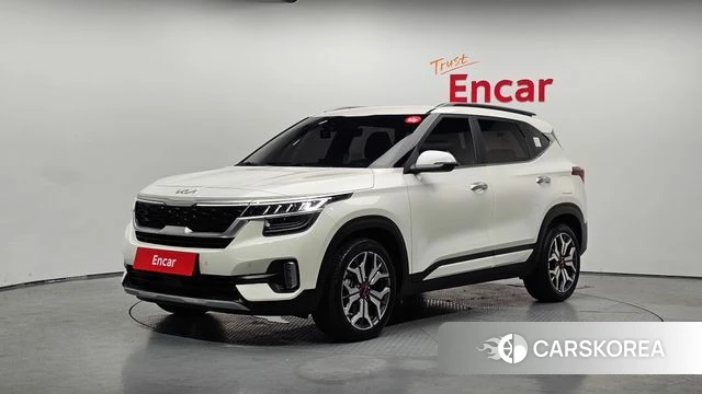 Kia Seltos 2021 Белый из Кореи