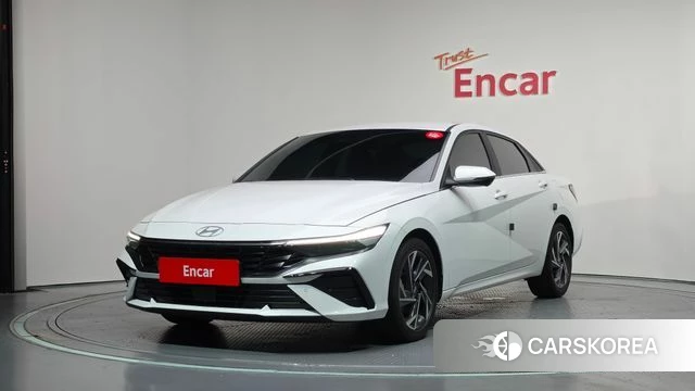 Hyundai The New Avante (CN7) 2023 Белый из Кореи