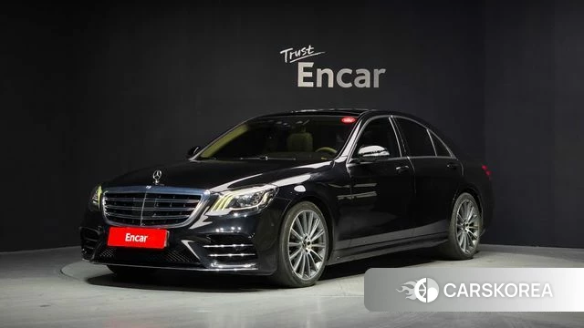 Mercedes-Benz S-Class W222 2018 Черный из Кореи