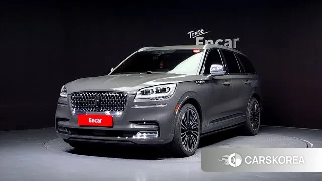 Lincoln Aviator 2nd generation 2022 Серый из Кореи