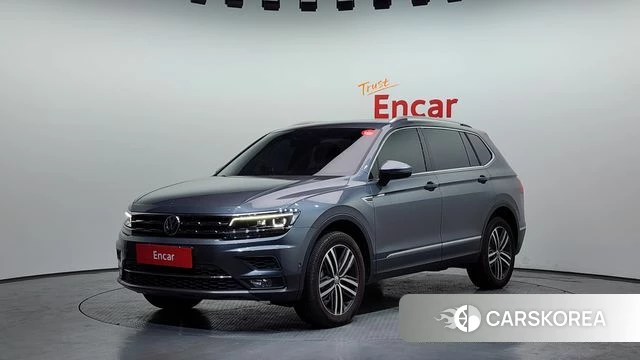 Volkswagen Tiguan Allspace 2020 Серый из Кореи