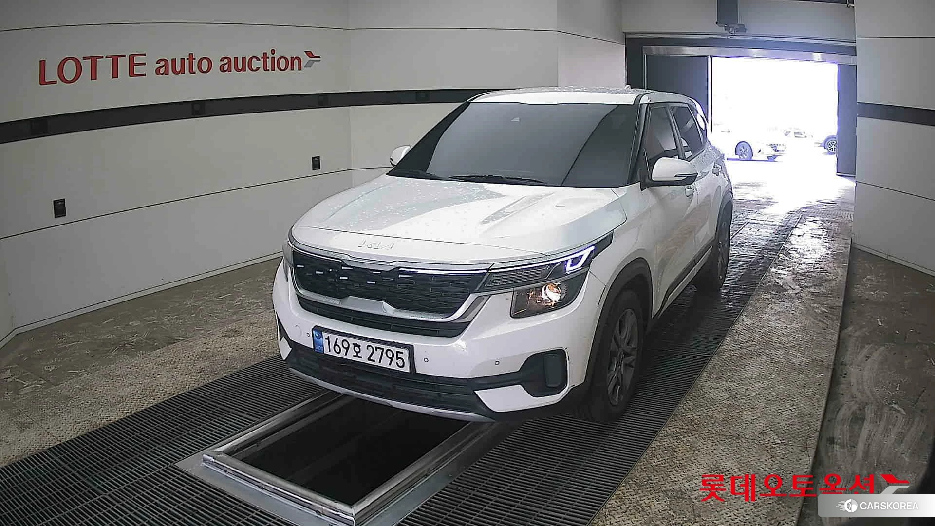 Kia Seltos 2023 Snow White Pearl из Кореи