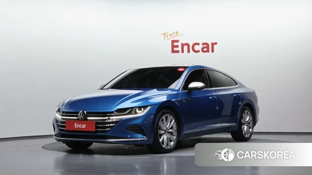Volkswagen Arteon 2023 Синий из Кореи