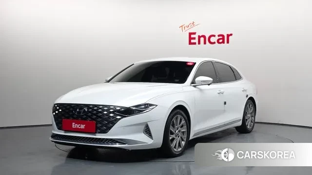 Hyundai The New Grandeur IG Hybrid 2020 Белый из Кореи
