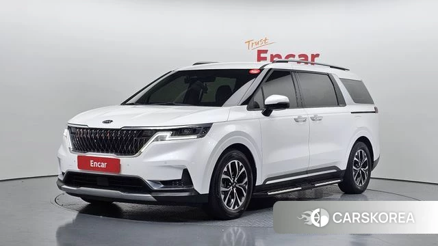 Kia Carnival 4th generation 2021 Белый из Кореи