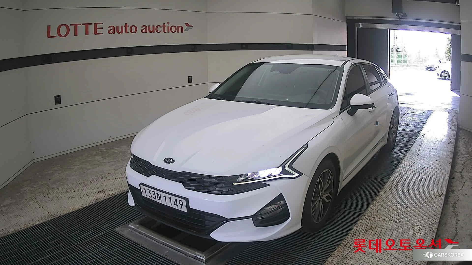 Kia K5 2021 Белый из Кореи