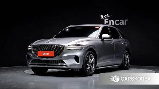 Genesis GV70 2021 Серебристо-серый из Кореи