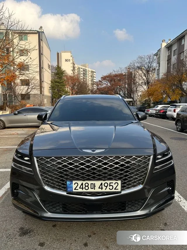 Genesis GV80 2021 Серый из Кореи