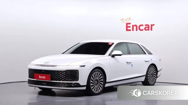 Hyundai Grandeur (GN7) 2023 Белый из Кореи