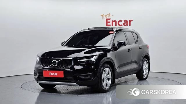 Volvo XC40 2021 Черный из Кореи