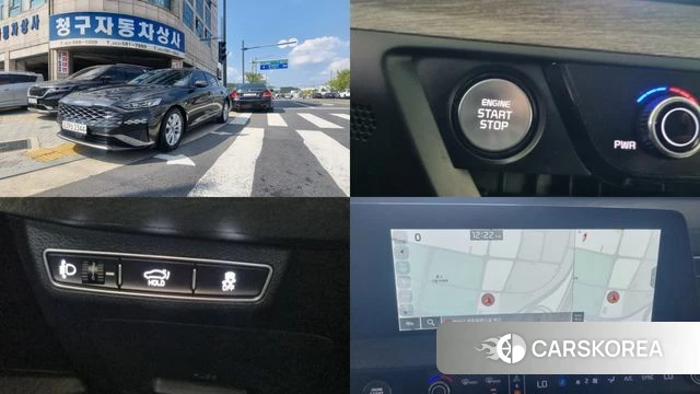 Kia K8 2022 Серый из Кореи