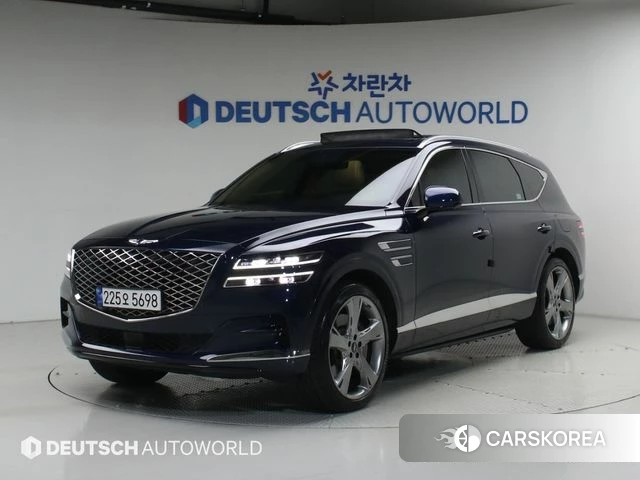 Genesis GV80 2022 Синий из Кореи