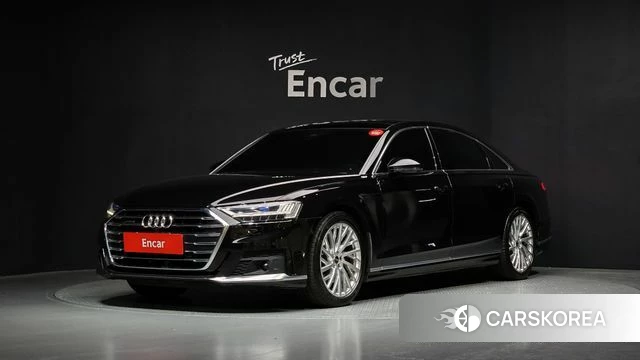 Audi A8 (D5) 2021 Черный из Кореи