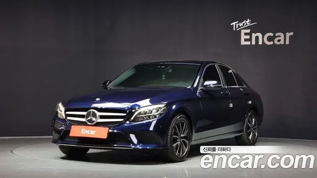 Mercedes-Benz C-Class W205 2019 Синий из Кореи
