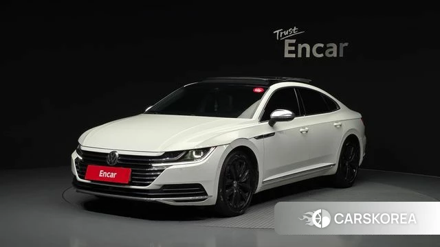 Volkswagen Arteon 2019 Белый из Кореи