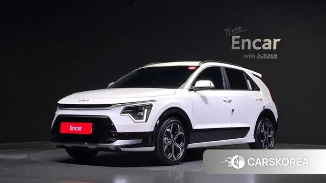 Kia Di Ol Nu Niro 2025 Белый из Кореи