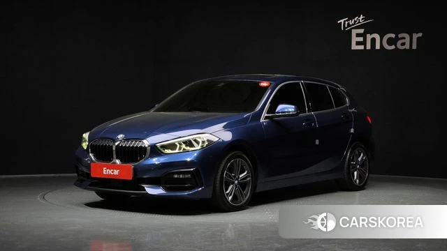 BMW 1 Series (F40) 2021 Синий из Кореи