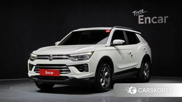 Ssangyong Beautiful Korando 2020 Жемчужный цвет из Кореи