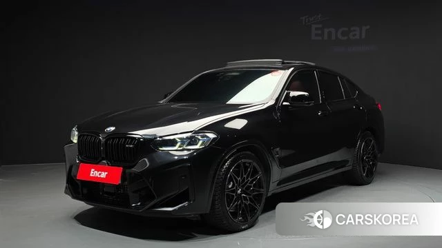 BMW X4M (G02) 2022 Черный из Кореи