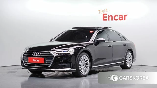 Audi A8 (D5) 2021 Черный из Кореи