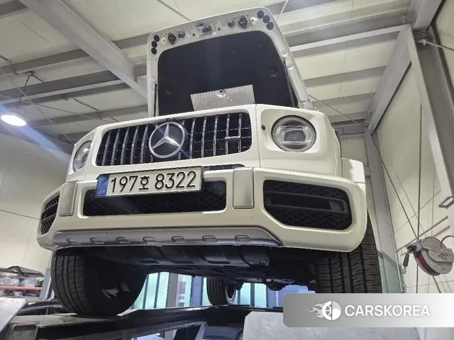 Mercedes-Benz G-Class W463b 2021 Белый из Кореи