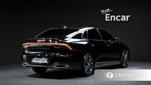 Hyundai The New Grandeur IG 2021 Черный из Кореи
