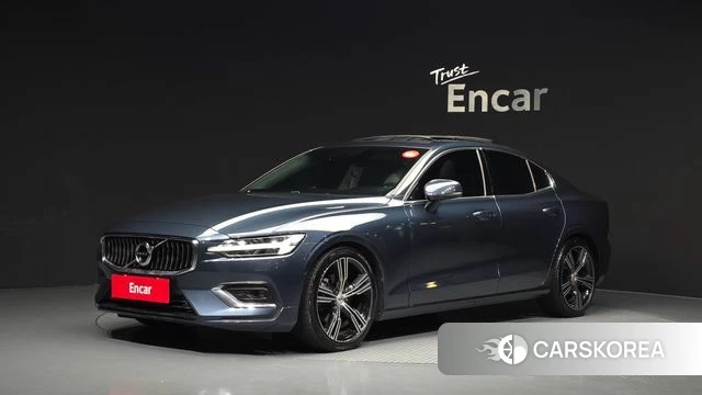 Volvo S60 3rd generation 2019 Синий из Кореи