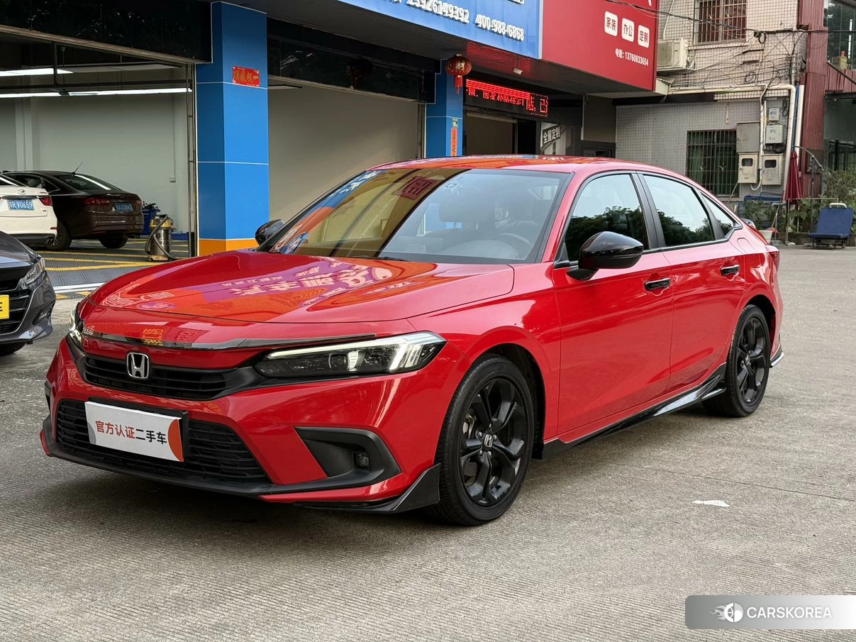 Honda Civic 2021 Красный из Китая
