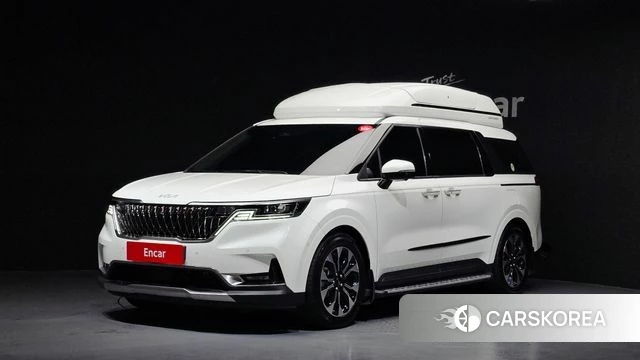 Kia Carnival 4th generation 2023 Белый из Кореи