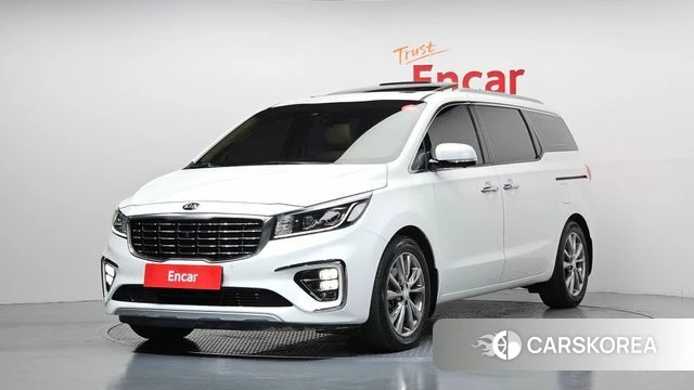 Kia The New Carnival 2019 Белый из Кореи