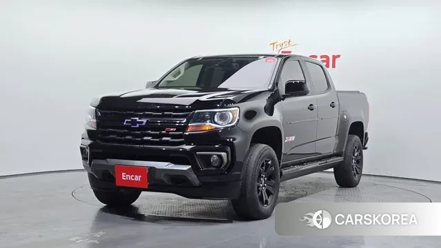 Chevrolet (GM Daewoo) Real New Colorado 2021 Черный из Кореи
