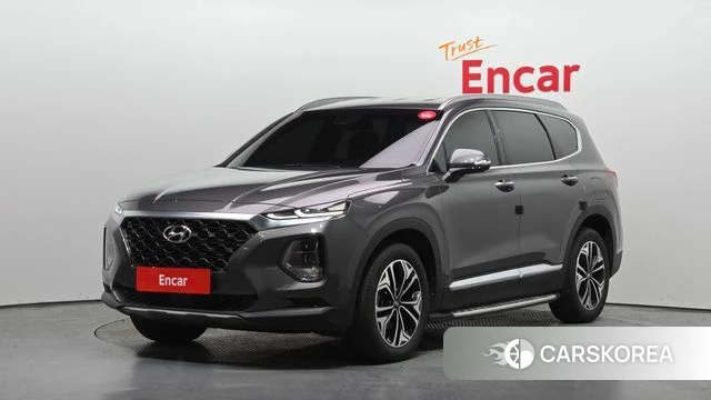Hyundai Santa Fe TM 2020 Серый из Кореи