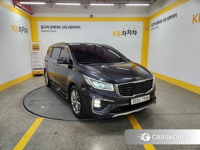 Kia The New Carnival 2018 Серый из Кореи