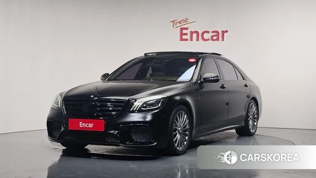 Mercedes-Benz S-Class W222 2018 Черный из Кореи