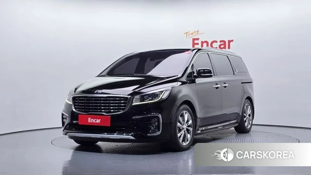 Kia The New Carnival 2018 Черный из Кореи