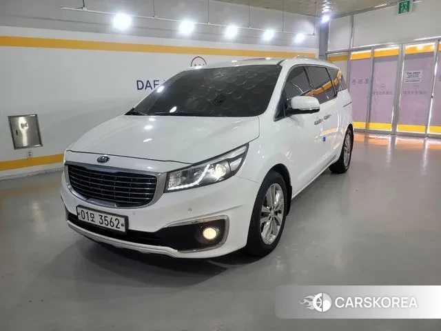 Kia All New Carnival 2018 Жемчужный цвет из Кореи