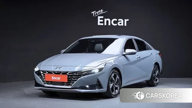 Hyundai Avante (CN7) 2021 Цвет галактики из Кореи