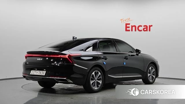 Kia K8 Hybrid 2022 Черный из Кореи