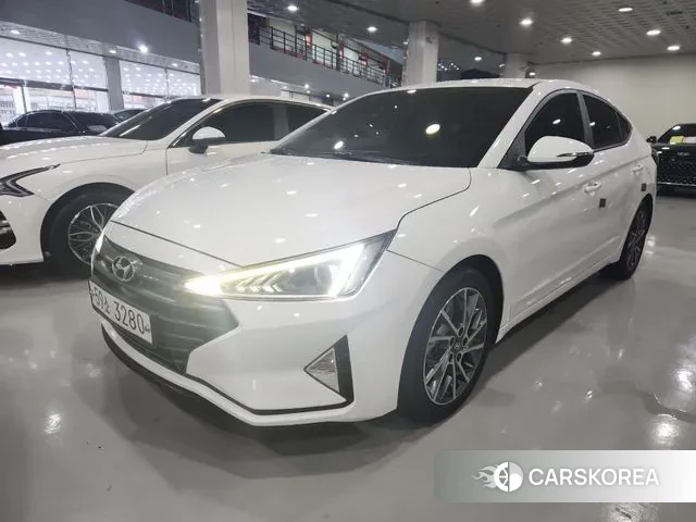 Hyundai The New Avante AD 2019 Белый из Кореи